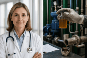 Descubra como medicina e manutenção industrial se conectam: diagnóstico, prevenção e cuidados que evitam falhas graves.