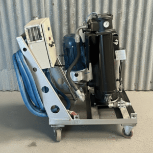 Carrinho de Filtragem (vista lateral)