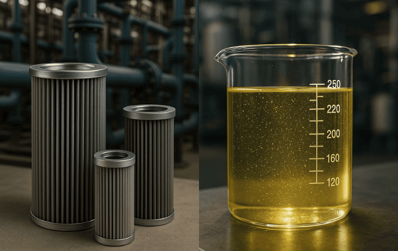 Filtragem ou filtração têm o mesmo significado técnico, mas há diferenças importantes entre filtragem nominal e absoluta.