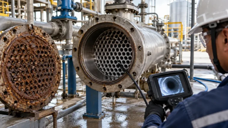 Critério de aceite do hidrojateamento em contexto industrial técnico e realista